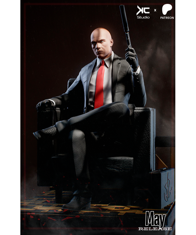 Agent 47 – Hitman Statue