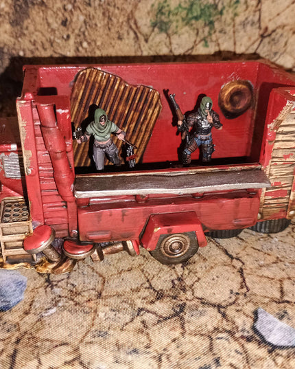 Wasteland Theme Park - Prize Shot, Whirly Ride, Food Cart