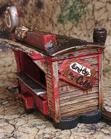 Wasteland Theme Park - Prize Shot, Whirly Ride, Food Cart