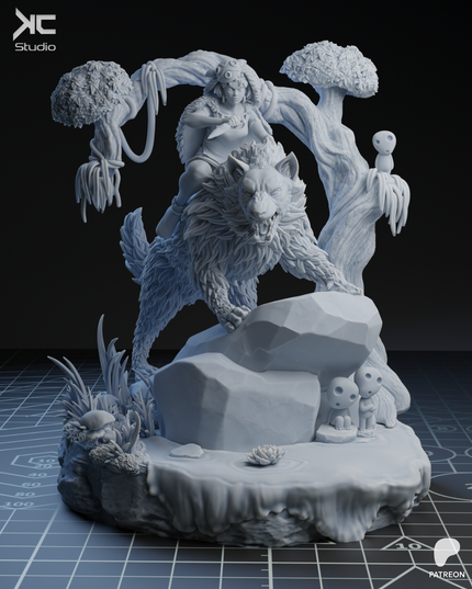 Princess Mononoke / Statue