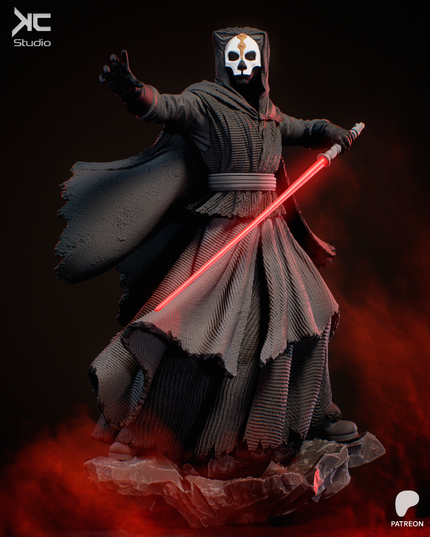 Darth Nihilus "Star Wars Knights of the Old Republic" STATUE