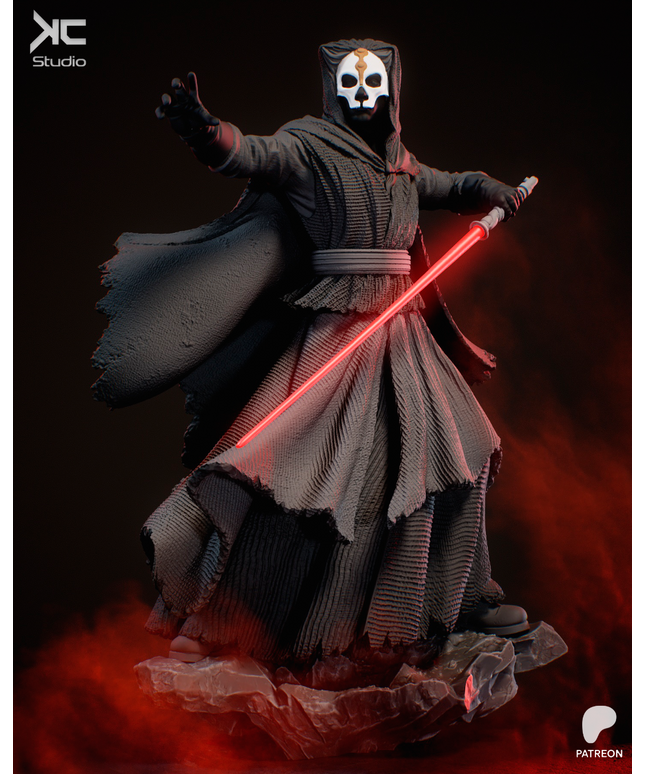 Darth Nihilus "Star Wars Knights of the Old Republic" STATUE