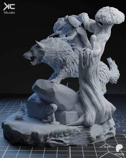 Princess Mononoke / Statue