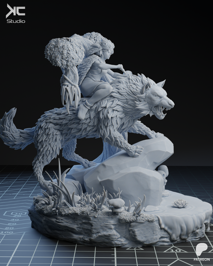 Princess Mononoke / Statue