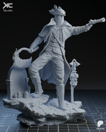 The Hunter | BLOODBORNE / statue