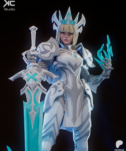 Magik "Marvel Rivals Fanart" / Statue