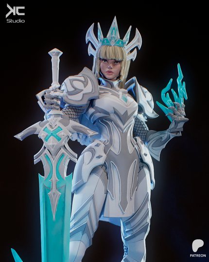 Magik "Marvel Rivals Fanart" / Statue