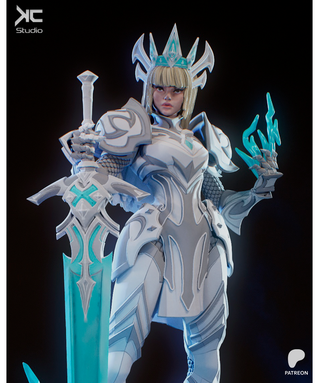 Magik "Marvel Rivals Fanart" / Statue