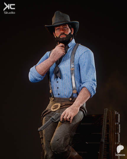 Arthur Morgan 'Red Dead Redemption' STATUE