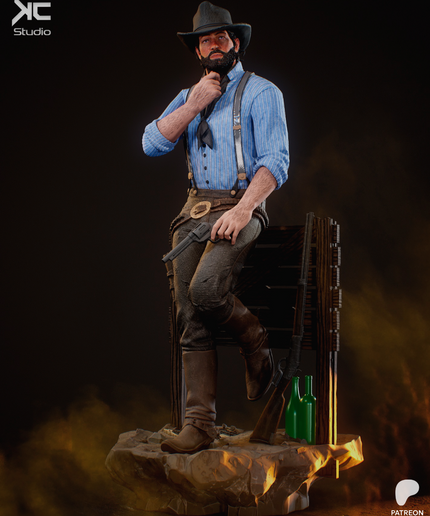 Arthur Morgan 'Red Dead Redemption' STATUE