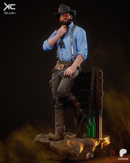 Arthur Morgan 'Red Dead Redemption' STATUE