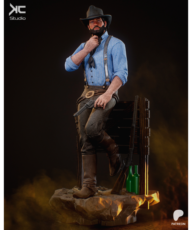 Arthur Morgan 'Red Dead Redemption' STATUE