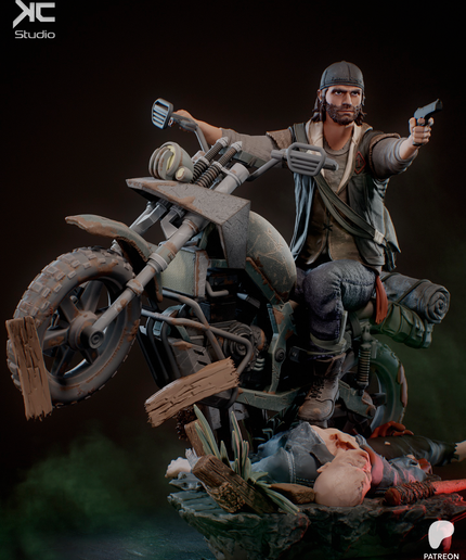 Deacon – Days Gone Fanart  / Statue