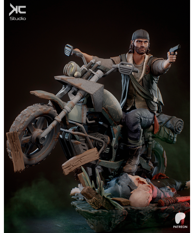 Deacon – Days Gone Fanart  / Statue