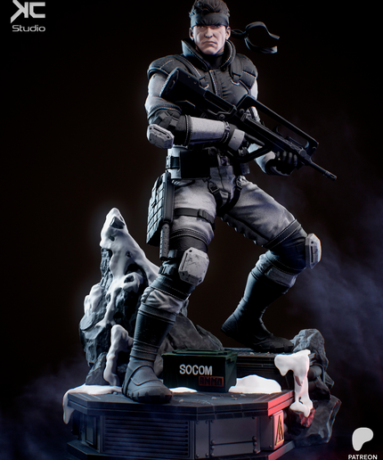 Solid Snake - Metal Gear Solid Fanart