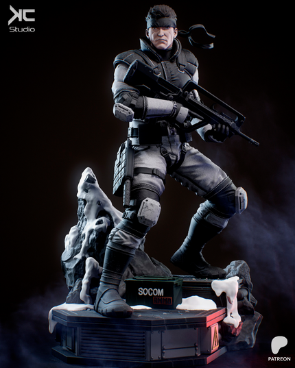 Solid Snake - Metal Gear Solid Fanart