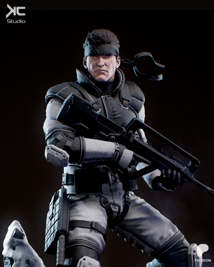 Solid Snake - Metal Gear Solid Fanart