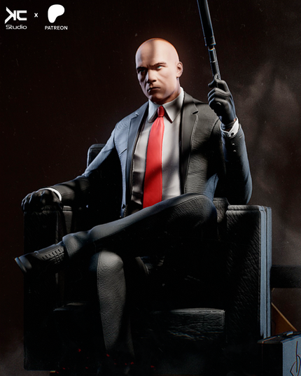 Agent 47 – Hitman Statue