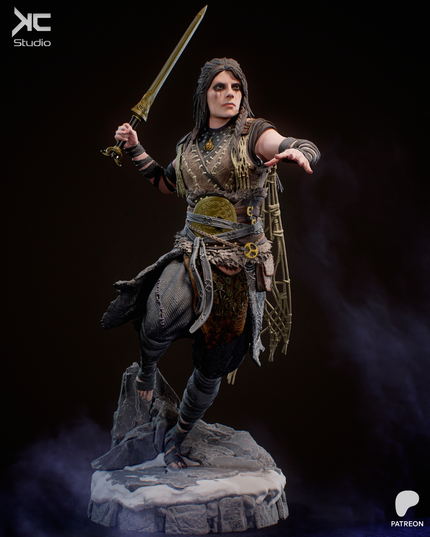 Freya - God Of War Ragnarok Statue