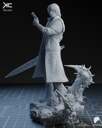 Devil May Cry Dante Statue KcStudios