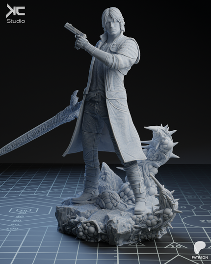 Devil May Cry Dante Statue KcStudios
