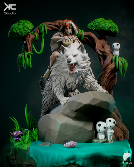 Princess Mononoke / Statue
