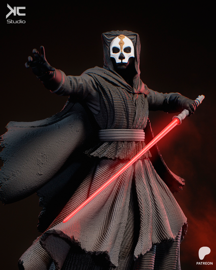 Darth Nihilus "Star Wars Knights of the Old Republic" STATUE
