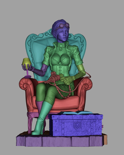 CA 3D Studios – Lady Mechanika Statue Multiparts 1/6