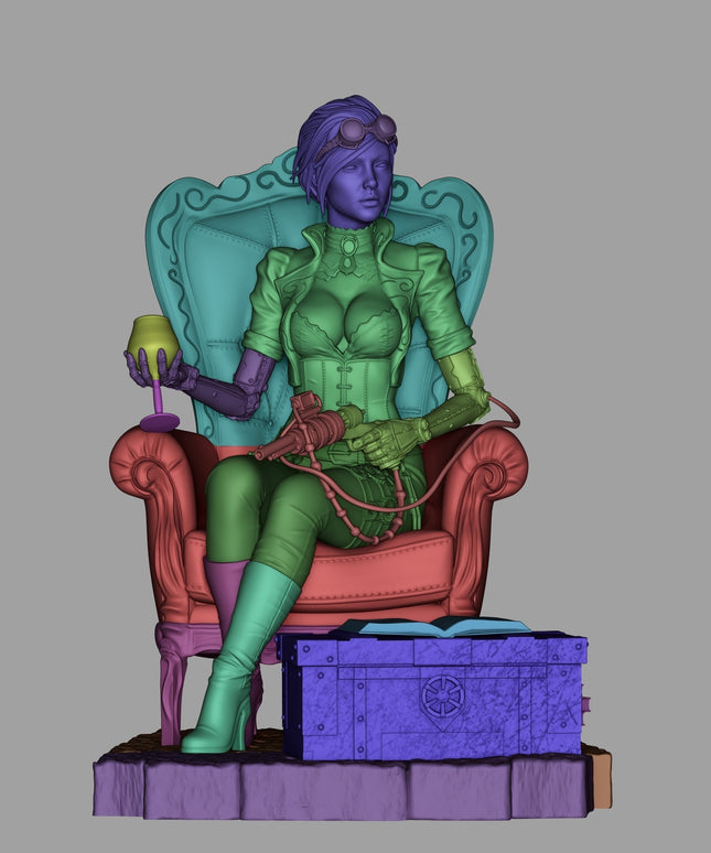 CA 3D Studios – Lady Mechanika Statue Multiparts 1/6