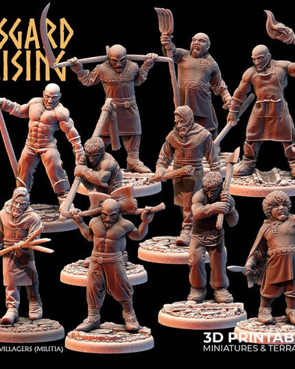 Male Villagers (Militia)
