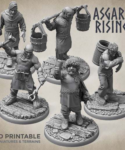 Male Villagers (Townsfolk)