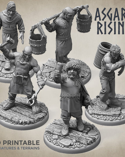 Male Villagers (Townsfolk)