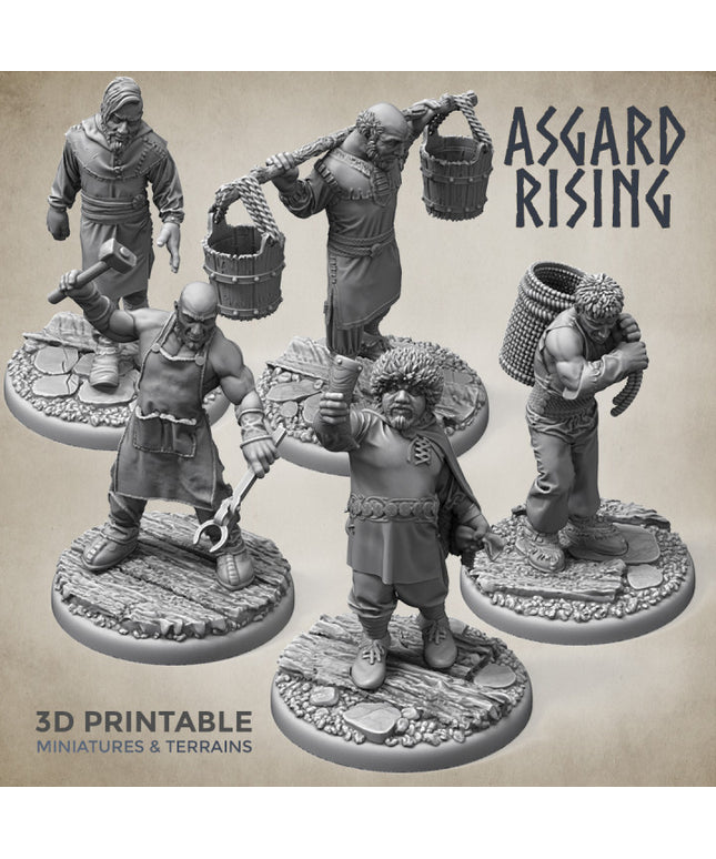 Male Villagers (Townsfolk)