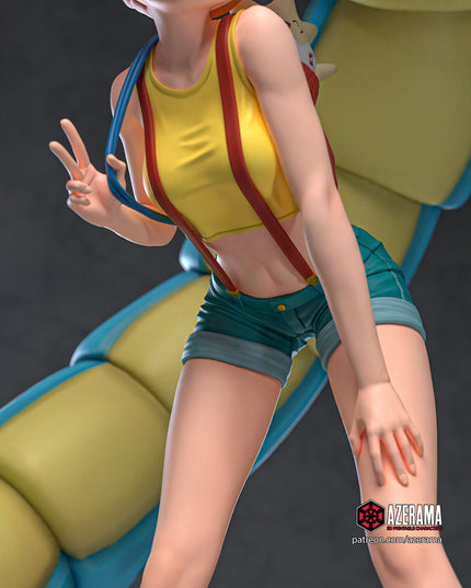 POKEMON MISTY 28CM 18 PARTS + 10 ALTERNATIVE PARTS