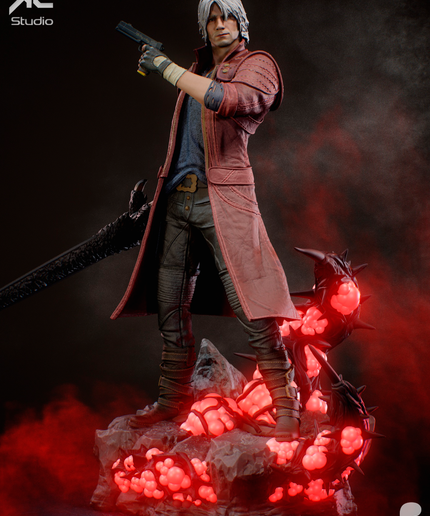 Devil May Cry Dante Statue KcStudios