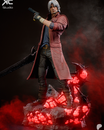 Devil May Cry Dante Statue KcStudios