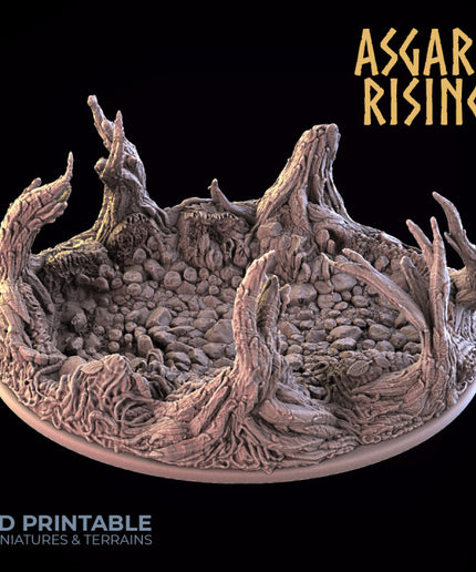 Mystical Pond Oval 120x94mm