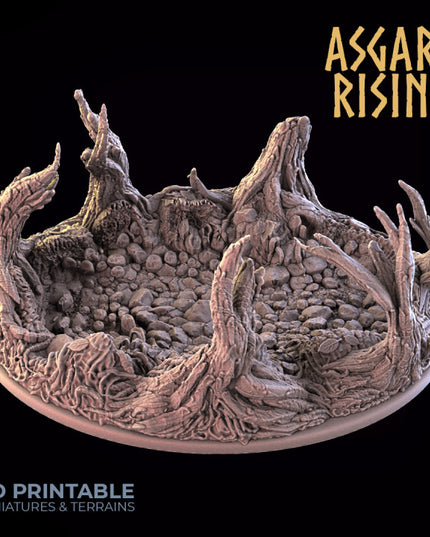 Mystical Pond Oval 120x94mm