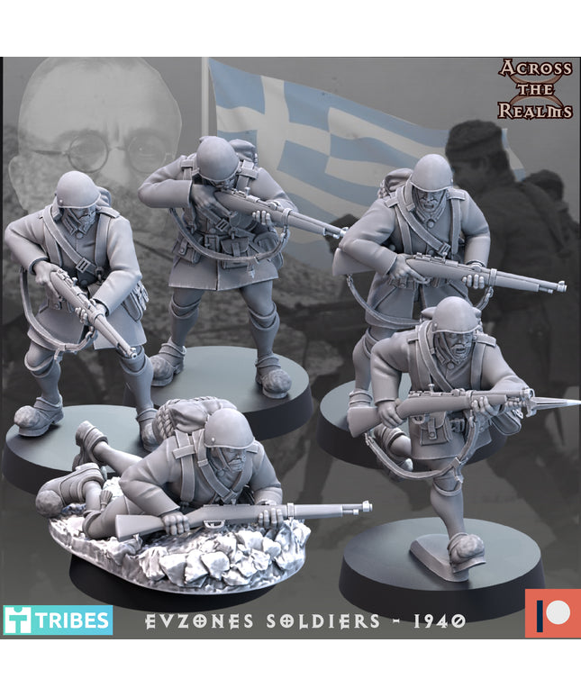 Evzones Soldiers - 1940