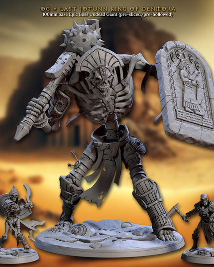 Artisan Guild - 202505 - Tombsworn Skeletons of Denmora - Og 100mm Base