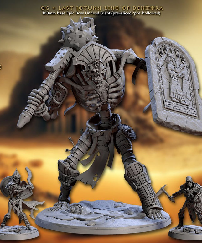 Artisan Guild - 202505 - Tombsworn Skeletons of Denmora - Og 100mm Base