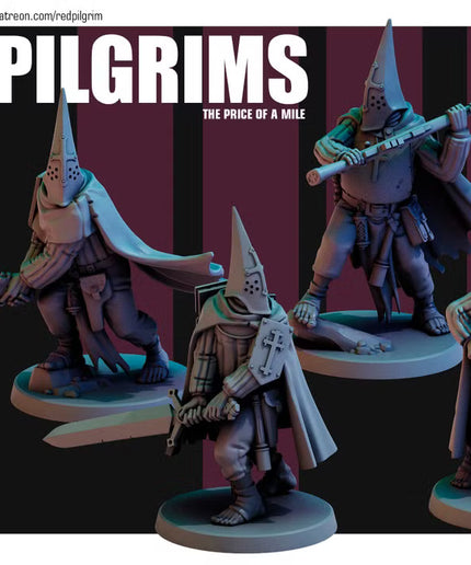 Pilgrims X4 MINIATURES