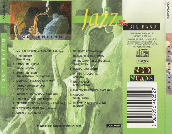 CD Various – Jazz & Big Band (Box Set / 4Cds / USADO