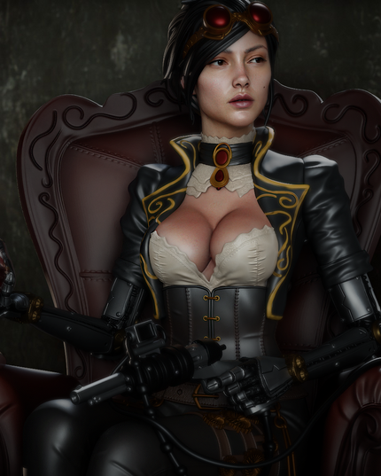 CA 3D Studios – Lady Mechanika Statue Multiparts 1/6