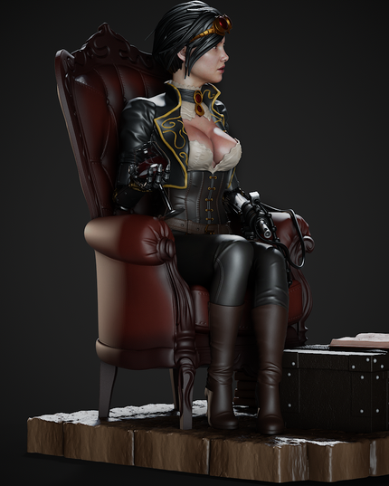 CA 3D Studios – Lady Mechanika Statue Multiparts 1/6