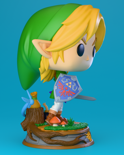 THE LEGEND OF ZELDA LINK / FUNKO / UNPAINTED