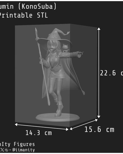 KONOSUBA Megumin 22.6CM