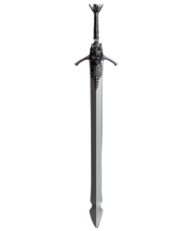Devil May Cey 167cm Rebellion Sword (FDM Printed) Silver and Black