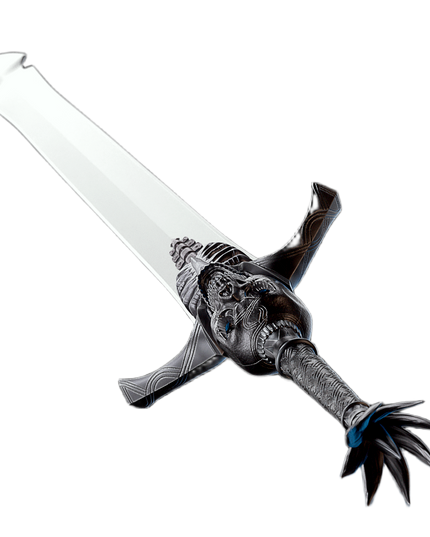 Devil May Cey 167cm Rebellion Sword (FDM Printed) Silver and Black