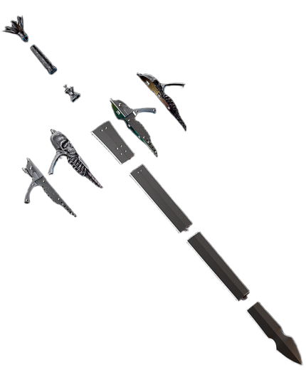 Devil May Cey 167cm Rebellion Sword (FDM Printed) Silver and Black